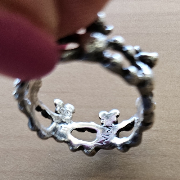 EUC Vintage Silver Teddy Bear Ring - Picture 4 of 11